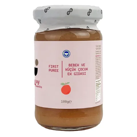 OG NATURAL Organic Peach Puree 100g