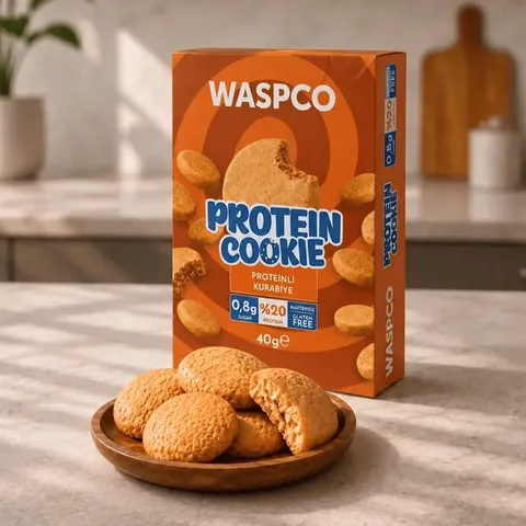 WASPCO Protein Gluten-Free Plain Cookie 40g