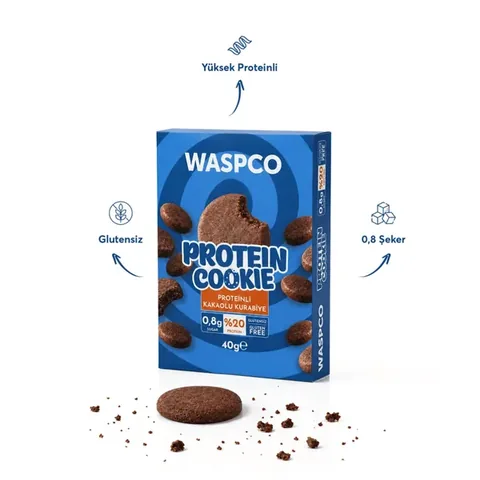WASPCO Protein Gluten-Free Cocoa Cookie 40g