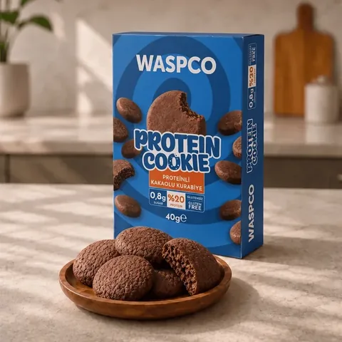 WASPCO Protein Gluten-Free Cocoa Cookie 40g