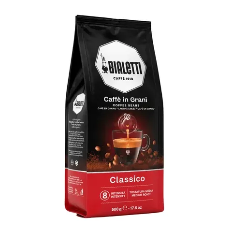 BIALETTI Classico Roma Whole Bean Coffee 500g
