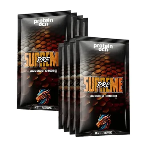 PROTEİNOCEAN Supreme Pre-Workout Practical Box 14g x 8 Pcs