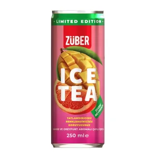 Zuber ZÜBER Thé Glacé Mangue Pamplemousse Arôme 250ml