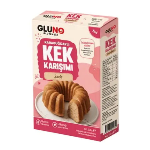 GLUNO Gluten-Free Buckwheat Plain Cake Mix 350g
