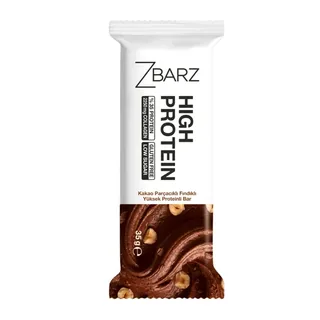 ZBARZ Cocoa Chunks Hazelnut High Protein Bar 35g
