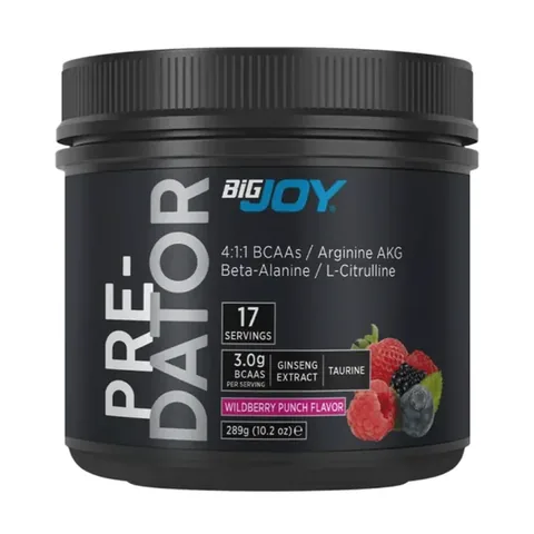 Предтренировочный комплекс BIGJOY Predator Forest Fruit 289g