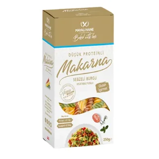 Mayali Hane Low Protein Vegetable Fusilli Pasta 250g
