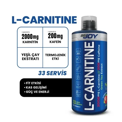BIGJOY L-Carnitine Liquid Strawberry 1000ml