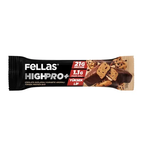 Fellas | فيلاس قضيب بروتين عالي البروتين بنكهة الكوكيز مغطى بالشوكولاتة 50 جرام