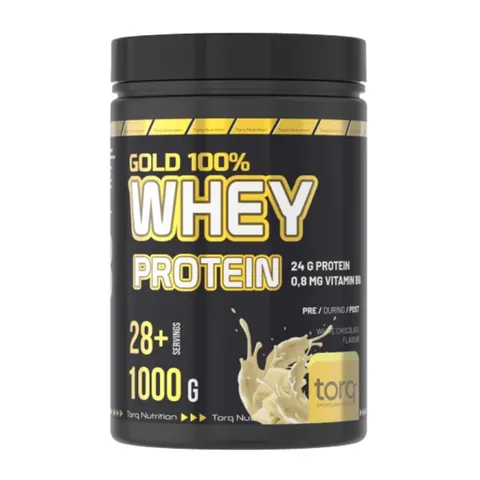 Torq Nutrition جولد 100% واي بروتين شوكولاتة بيضاء 1000 جرام