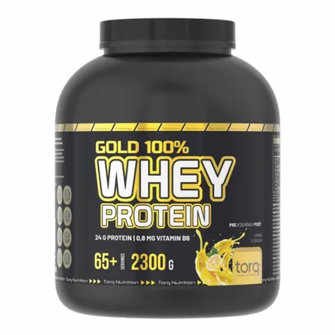 Torq Nutrition جولد %100 واي بروتين ليمون 2300 جرام