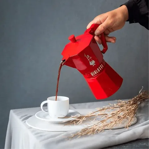 Bialetti Moka Express Exclusive Red 3 Cup