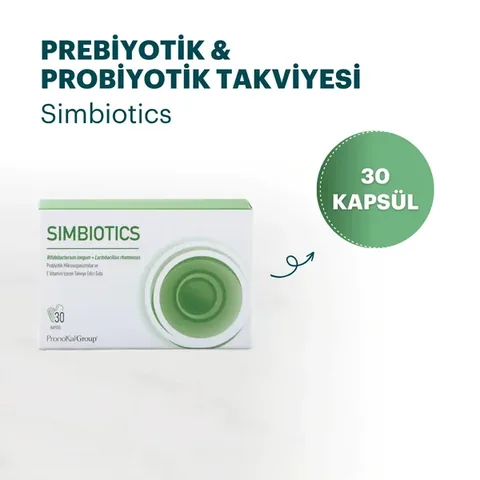 SDM Simbiotics Probiotic and Prebiotic Supplement 30 Capsules