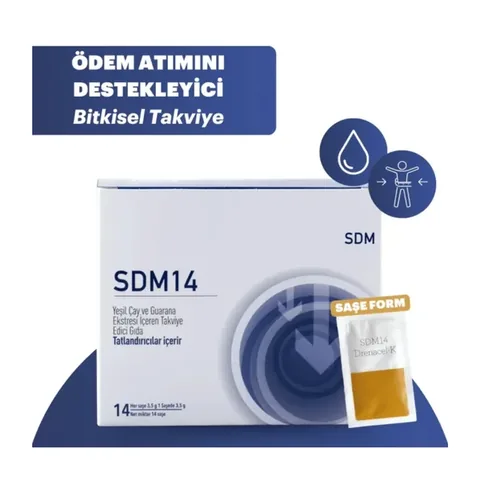 SDM Sdm14 Herbal Supplement Supporting Edema Removal 14 Sachets