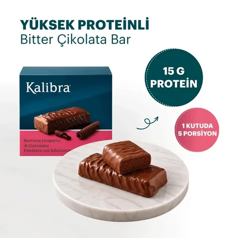 KALIBRA High Protein Dark Chocolate Bar 220g
