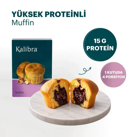 KALIBRA High Protein Chocolate Filled Muffin 240g