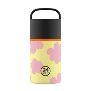 24BOTTLES Spin Bottle Daydreaming Yellow Stainless Steel Thermos 480ml
