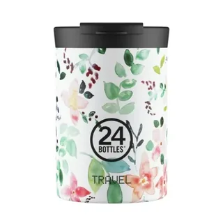 24BOTTLES Travel Tumbler Little Buds Sport Stainless Steel Thermos Cup 350ml