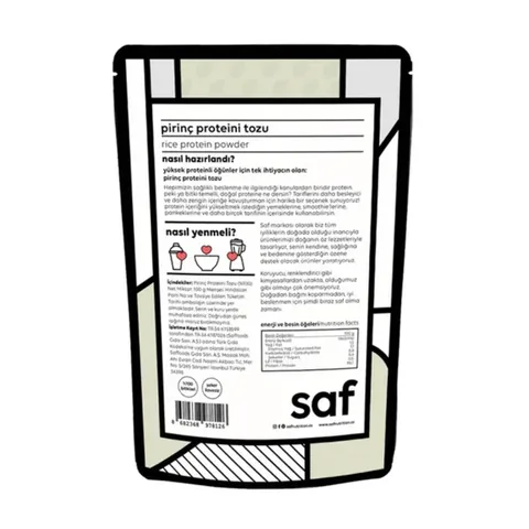 SAF Rice Protein Powder 100g