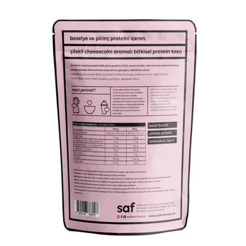 SAF Strawberry Cheesecake Simple Protein Mix 600g