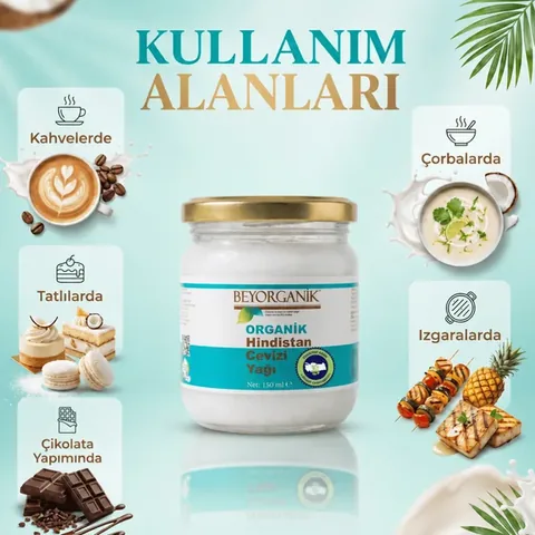 BEYORGANİK Organic Coconut Oil 150ml