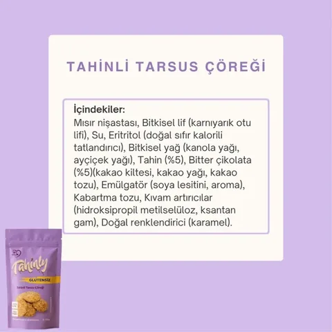TAHİNLY Tahini Tarsus Bun 50g