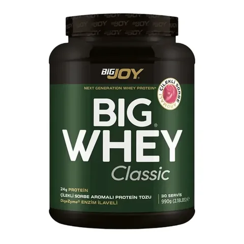 BigJoy | بيغ جوي بروتين مصل اللبن Bigwhey كلاسيك فراولة 990 جم