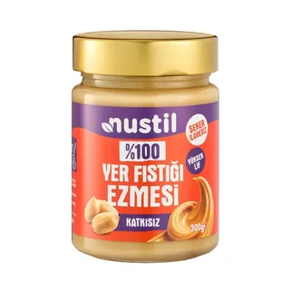 Nustil Nutrition Style زبدة الفول السوداني 100% 300 جرام
