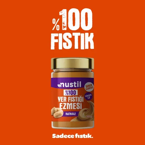 NUSTİL 100% Peanut Butter 300g