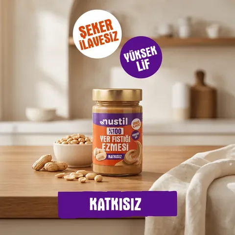 NUSTİL 100% Peanut Butter 300g