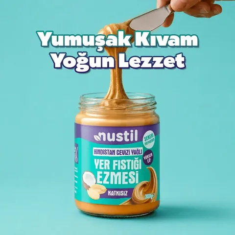 NUSTIL Coconut Oil Peanut Butter 300g