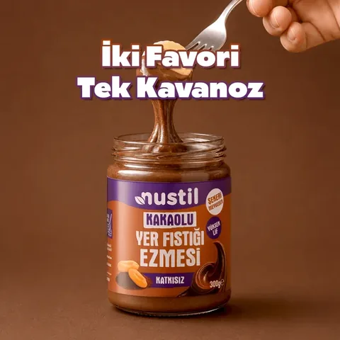 NUSTİL Cocoa Peanut Butter 300g