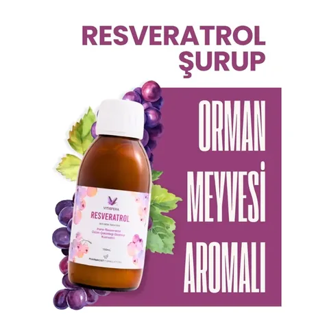 VİTİSFERA Resveratrol Syrup Forest Fruits Flavored 150ml
