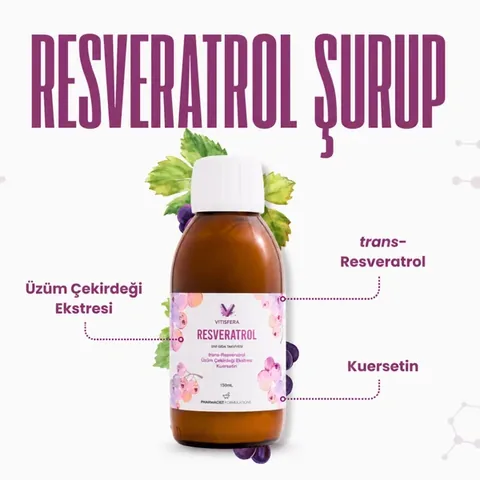 VİTİSFERA Resveratrol Syrup Forest Fruits Flavored 150ml