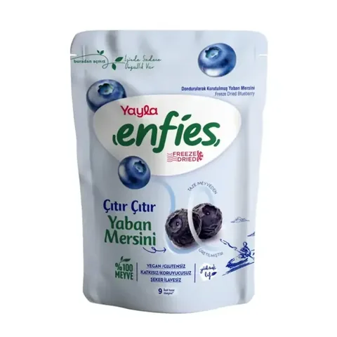 Yayla توت أزرق مجفف بالتجميد Enfies 15g
