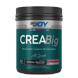 BigJoy | بيغ جوي مسحوق الكرياتين بنكهة الكرز الحامض 420 جرام