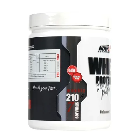 NOWUP NUTRITION 100% Whey Protein Unflavored 210g