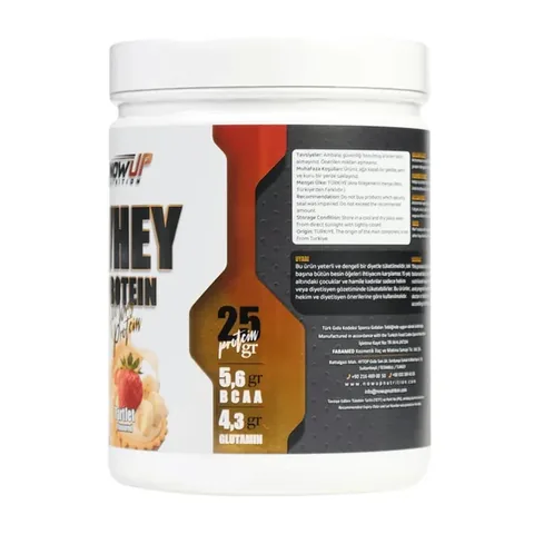 NOWUP NUTRITION 100% Whey Protein Tartlet Flavored 252g