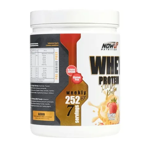 NOWUP NUTRITION 100% Whey Protein Tartlet Flavored 252g
