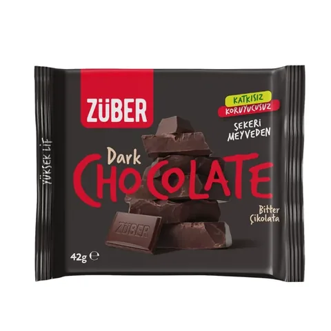 Zuber Горький шоколад 42g