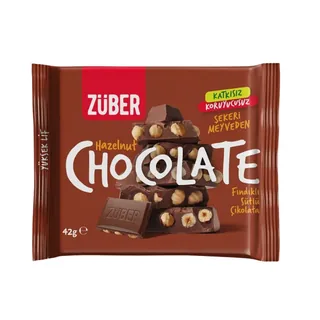 Zuber Chocolat au Lait Noisette ZÜBER 42g