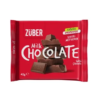 Zuber | زوبير شوكولاتة بالحليب 42g