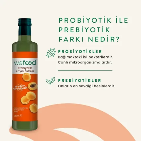 WEFOOD Probiotic Apricot Vinegar 250ml