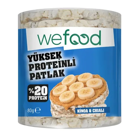 WEFOOD Quinoa Protein Puffs 80g