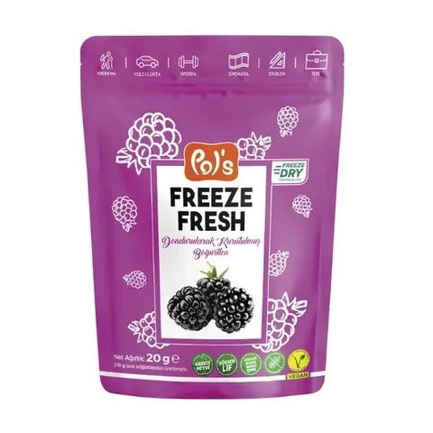 POL’S Freeze Fresh Freeze-Dried Blackberry 20g