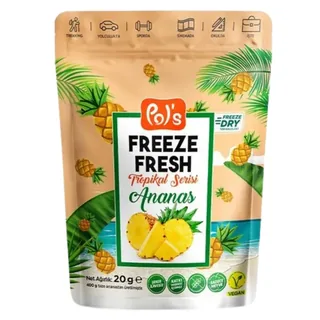 POL’S Freeze Fresh Freeze-Dried Pineapple 20g