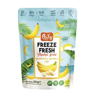 Сублимированный банан POL'S Freeze Fresh 20г