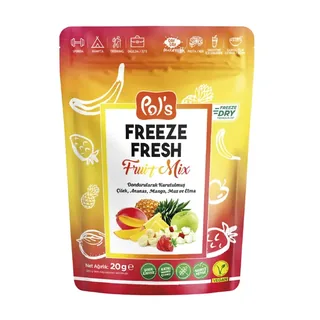 Mélange de fruits lyophilisés POL’S Freeze Fresh 20g