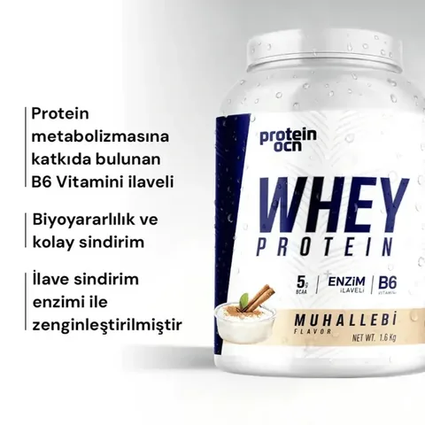 PROTEİNOCEAN Whey Protein Muhallebi 1600g