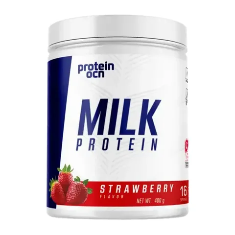 ProteinOcean بروتين الحليب بالفراولة 400 جرام